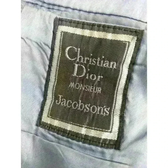 Christian Dior Monsieur Men's Sport Coat Blazer 42R Vintage - Picture 5 of 16